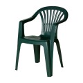 SILLA PVC ALTEA CON POSA BRAZOS VERDE SILLA PVC ALTEA CON POSA BRAZOS VERDE