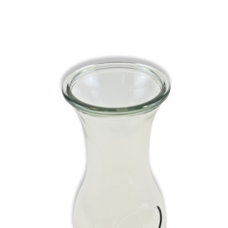 Decantador vidrio 1 lt TRANSPARENTE