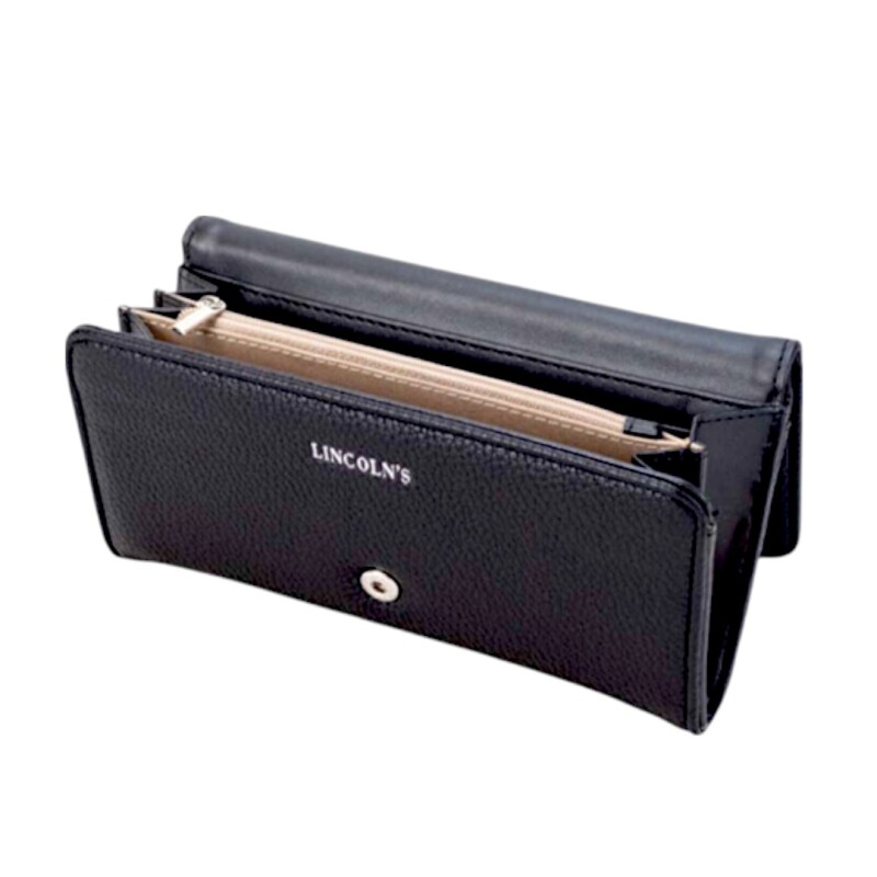 BILLETERA DE DAMA LINCOLNS 16 negrouniforme