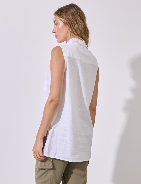 Camisola Lino BLANCO