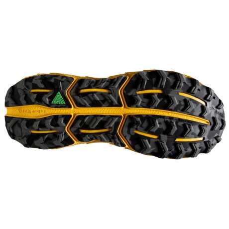 Championes Brooks de Hombre - Cascadia 17 - 1104031D333 GREY/YELLOW