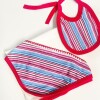 Set Mantita y Babero Rojo