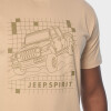 Remera Jeep Fashion Graphic Tee JMS25024KHAKI Remera Jeep Fashion Graphic Tee JMS25024KHAKI