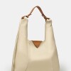 Cartera al hombro The Shopping en cuero graneado Cotton