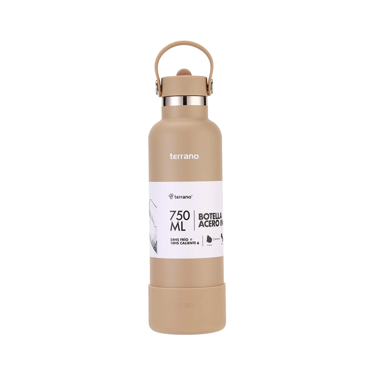 Botella Térmica Terrano 750ML con Pico - BEIGE 