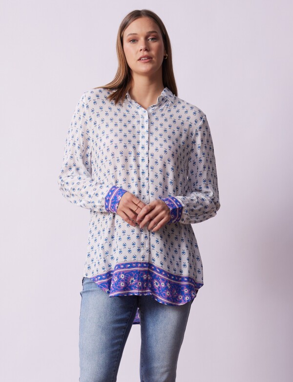 Camisa Print BLANCO/MULTI