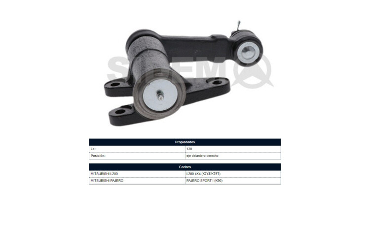 Brazo Auxiliar Mitsubishi L200 96-06 Der Brazo Auxiliar Mitsubishi L200 96-06 Der