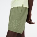 Short New Balance de Hombre - GRAPHIC 7 INCH - MS41238DEK GREEN