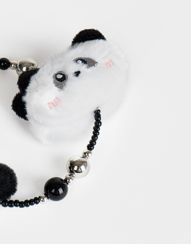 Accesorios De Celular Varios Accesorios Celular Strap Para Celular Con Peluche De Panda - Combinacion Bicolor