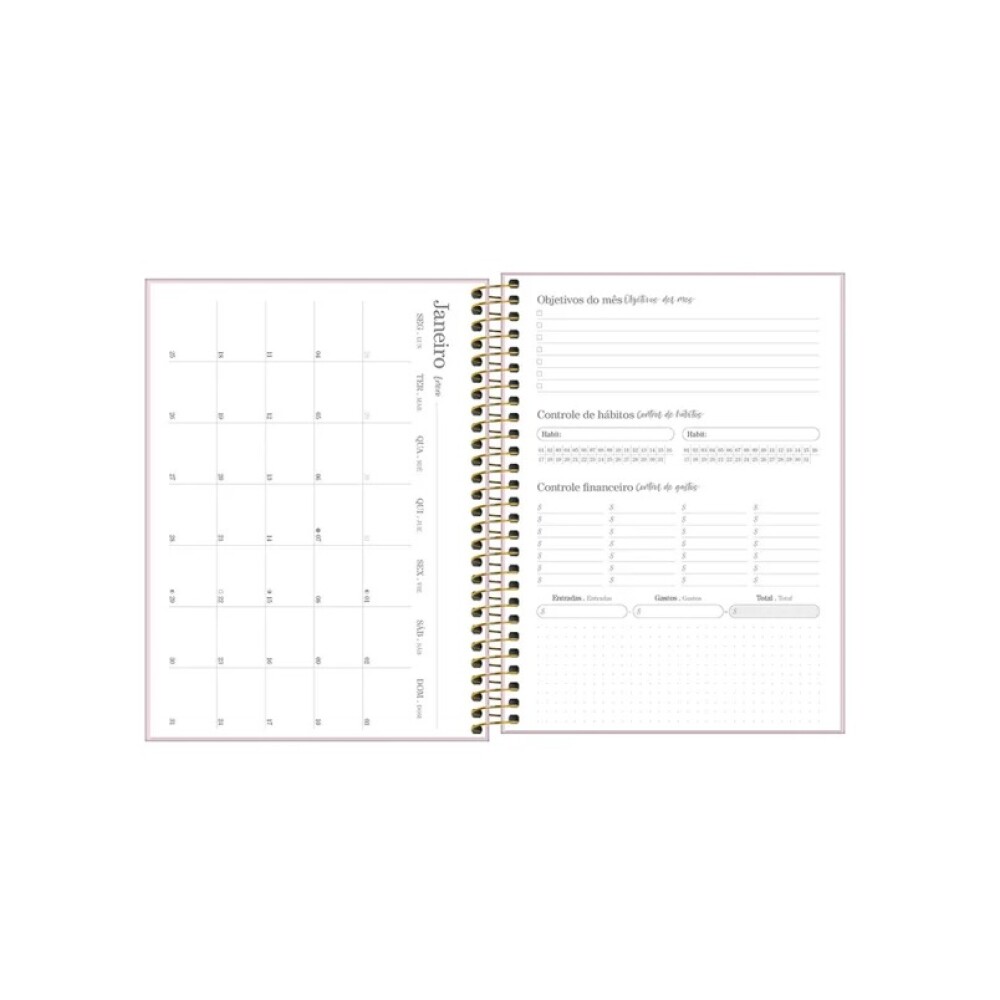 Agenda 2027 Tilibra Vainilla Diaria 17,7 x 24 cm AGENDA TILIBRA LE VANILLE 2027 DIARIA CON ESPIRAL