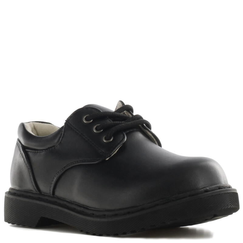 Zapatos Infantiles Croco Kids Colegial Negro