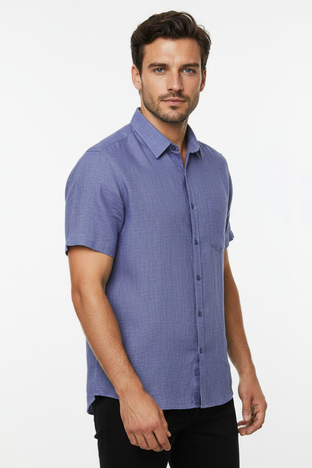 Camisa Exodo Azul Melange