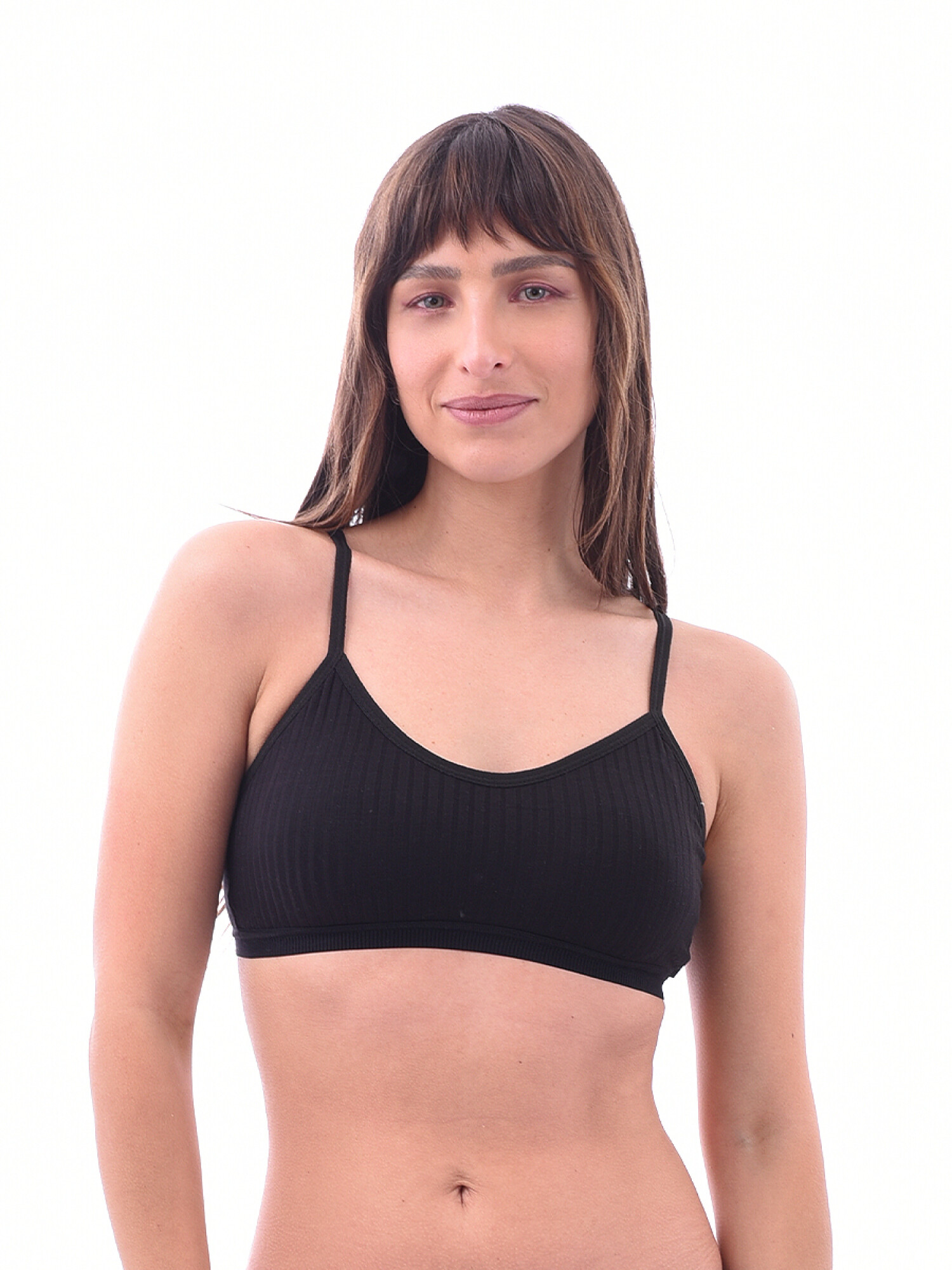 BRALETTE MELON NEGRO — Guapa