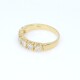 Anillo en oro 18k con brillantes Anillo en oro 18k con brillantes