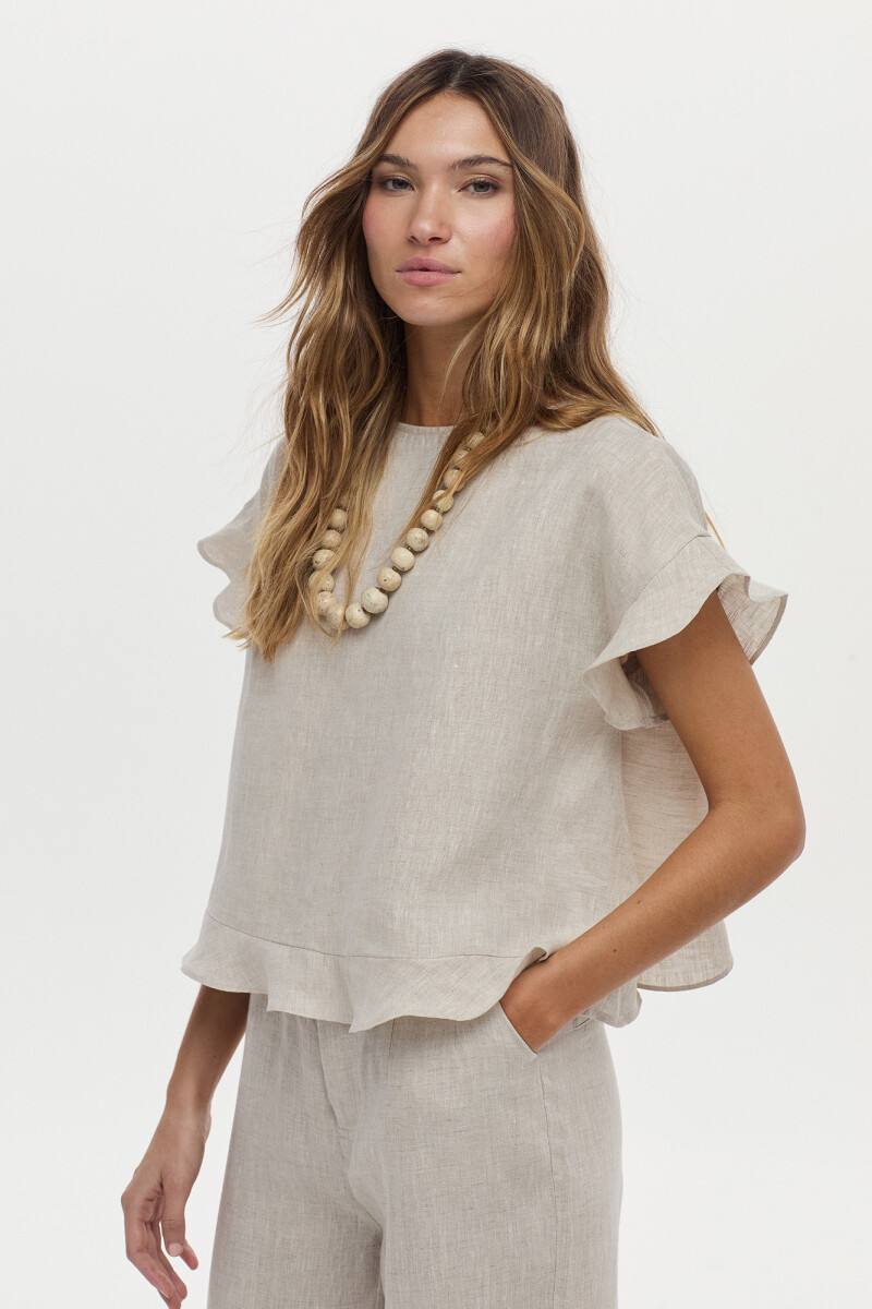 Blusa Samoa Beige