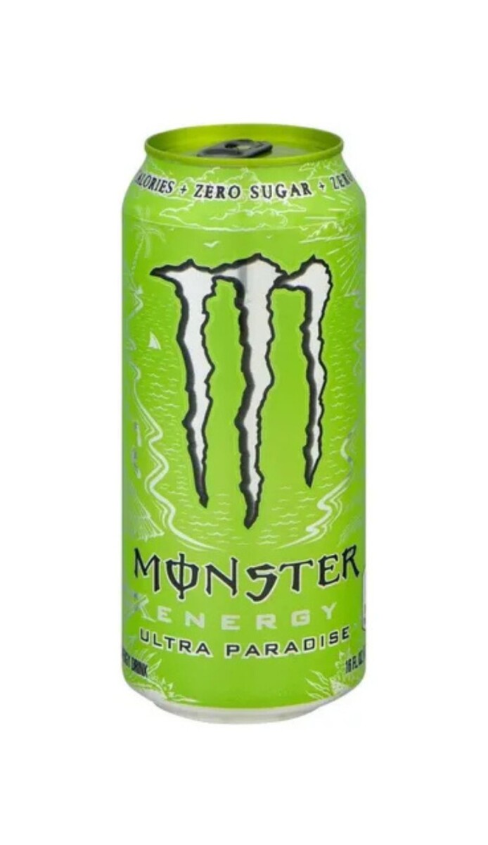 ENERGIZANTE MONSTER ULTRA PARADISE SIN AZUCAR(VERDE)LATA 473CC(FDA 6 