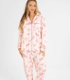 Pijama flannel fleece lucky girl Rosado