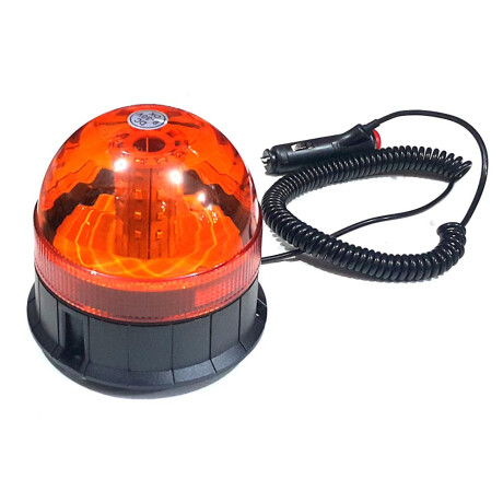 SEÑALIZACION - BALIZA GIRATORIA LED 12/24V AMBAR - SEÑALIZACION - BALIZA GIRATORIA LED 12/24V AMBAR -