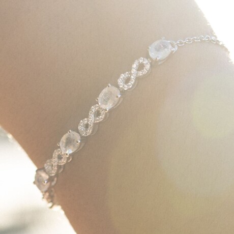 Pulsera Infinity Moon - Plata 925 Pulsera Infinity Moon - Plata 925