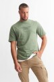 Remera Golden State VERDE OLIVA