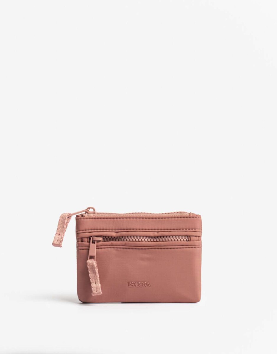 Monedero De Material Reciclado - Rosa Oscuro 