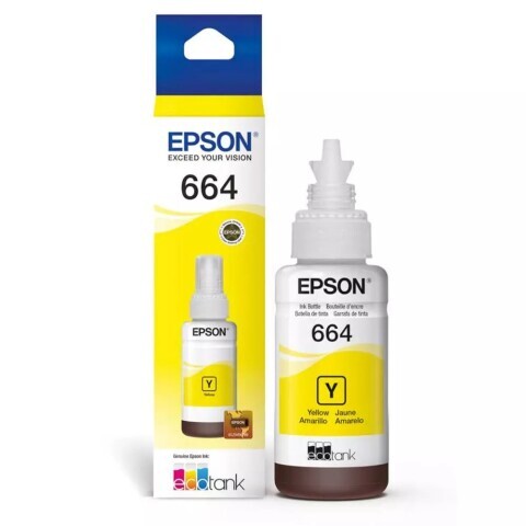 Botella de Tinta Original Epson Amarillo Botella de Tinta Original Epson Amarillo