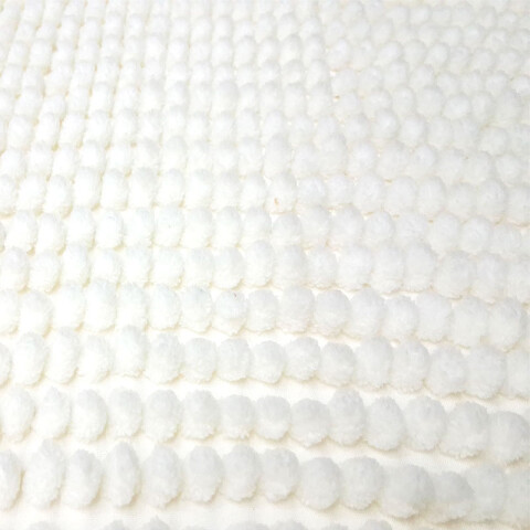 Alfombra peludita blanca 38*58cm Alfombra Peludita Blanca 38*58cm