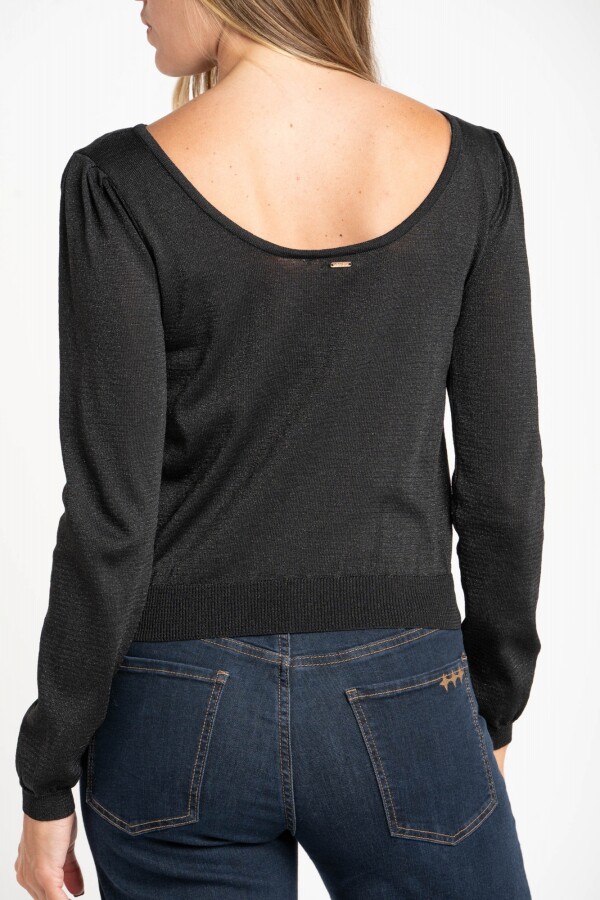 Sweater Lurex Negro