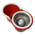 Mopa Giratoria De Acero Inoxidable Excelente Calidad Premium Variante Color Rojo