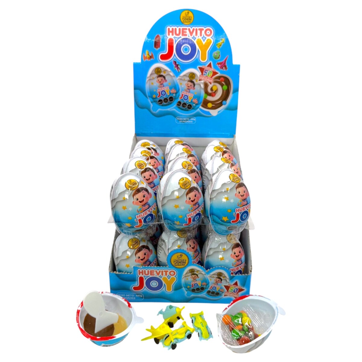 Huevo Joy x 24 - Celeste 