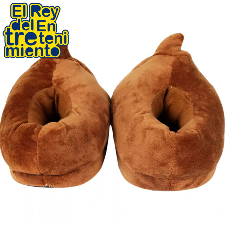 Pantuflas Peluche Emoji Caca 36 Al 44 Adultos Pantuflas Peluche Emoji Caca 36 Al 44 Adultos