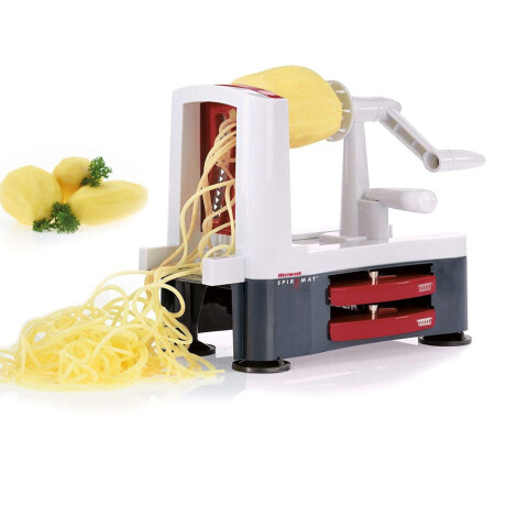 Cortador de Frutas y verduras en espiral SPIROMAT Cortador de Frutas y verduras en espiral SPIROMAT