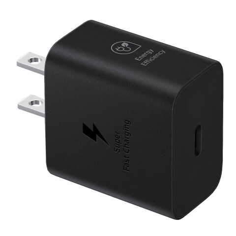 Cargador Samsung 25w Original Tipo C CARGADOR SAMSUNG 25W TIPO USB NEGRO