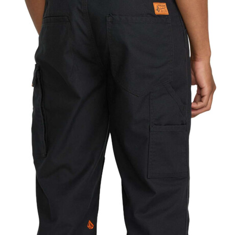 Pantalon Volcom Abg Caliper Ii Relaxed Work Negro