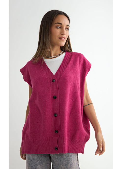 CHALECO CEDRÓ FUCSIA