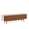 Rack de TV Dune Ripiado 1.8 - Linea Manhattan Off White