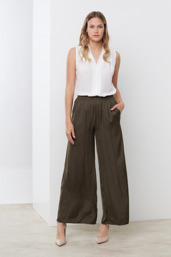 Pantalon Palazzo OLIVA