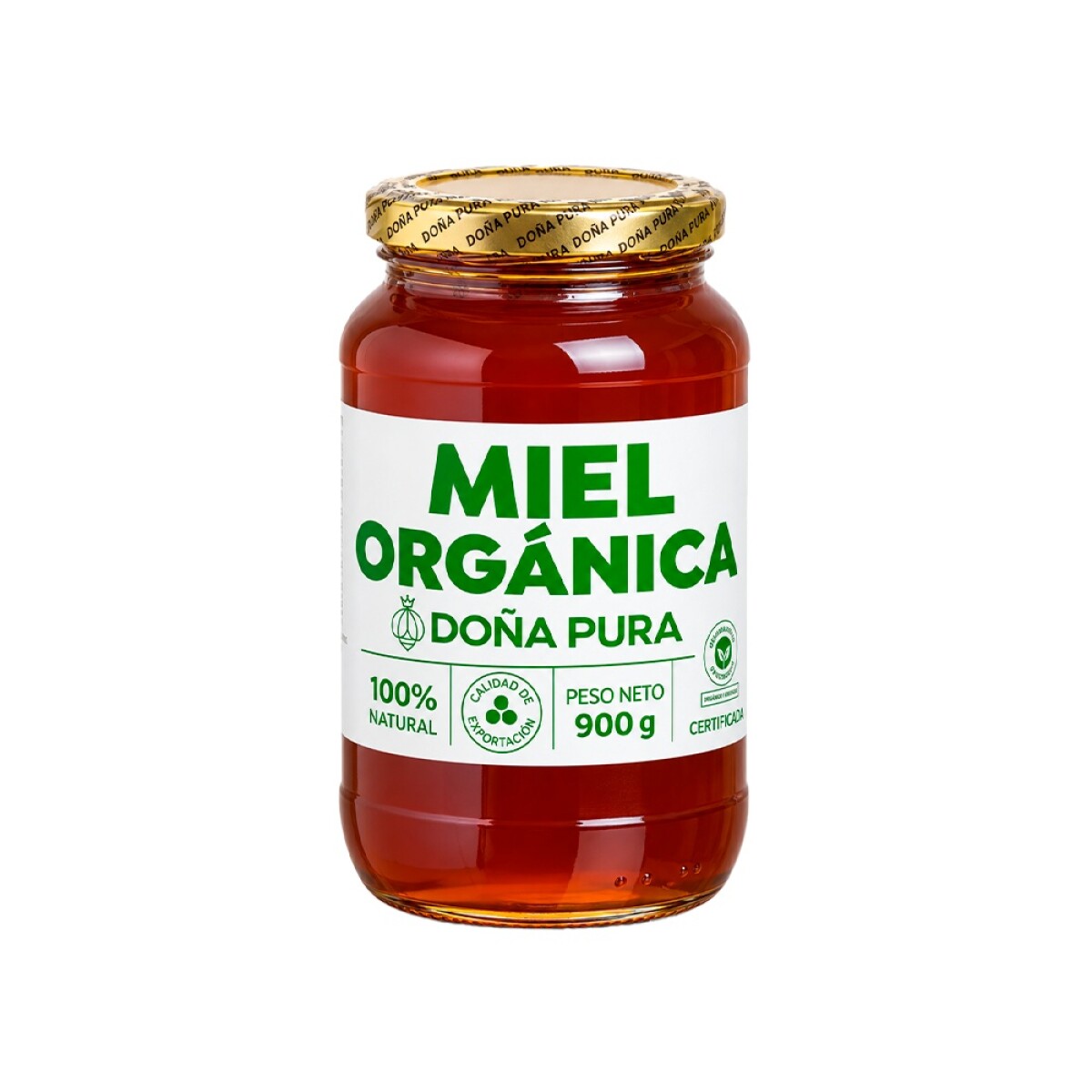 Miel Doña Pura Orgánica 900g 