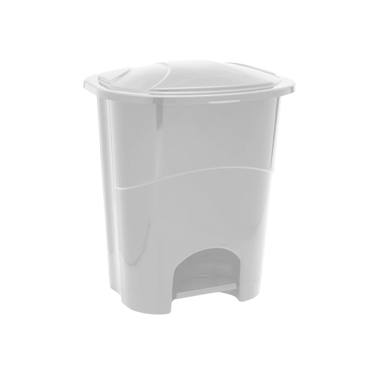 TARRO RESIDUOS CON PEDAL 20 LT BLANCA 