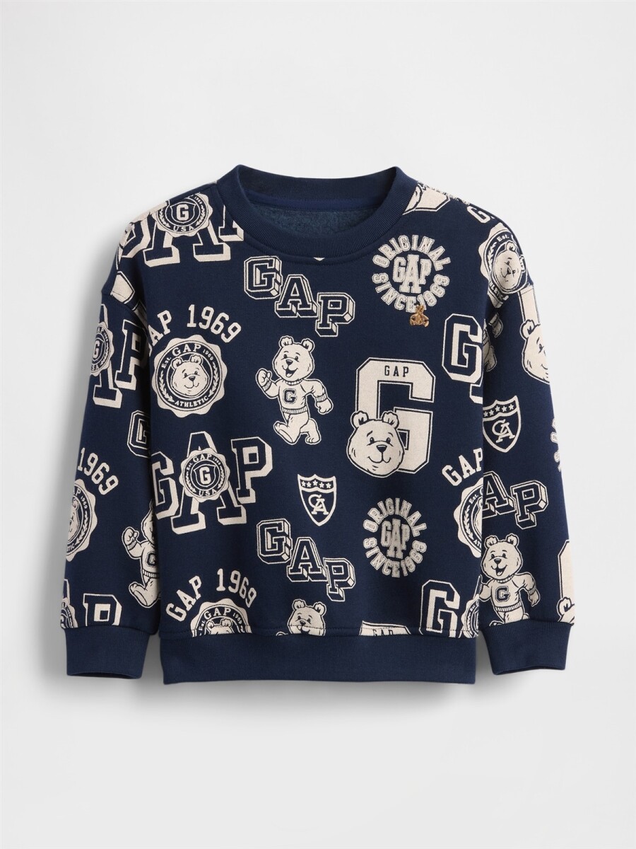Buzo Deportivo Logo Gap Toddler Niño - Tapestry Navy 