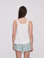 Musculosa Natasha Marfil / Off White