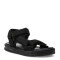 Sandalias Infantiles Croco Kids MEXOR estilo teva Negro