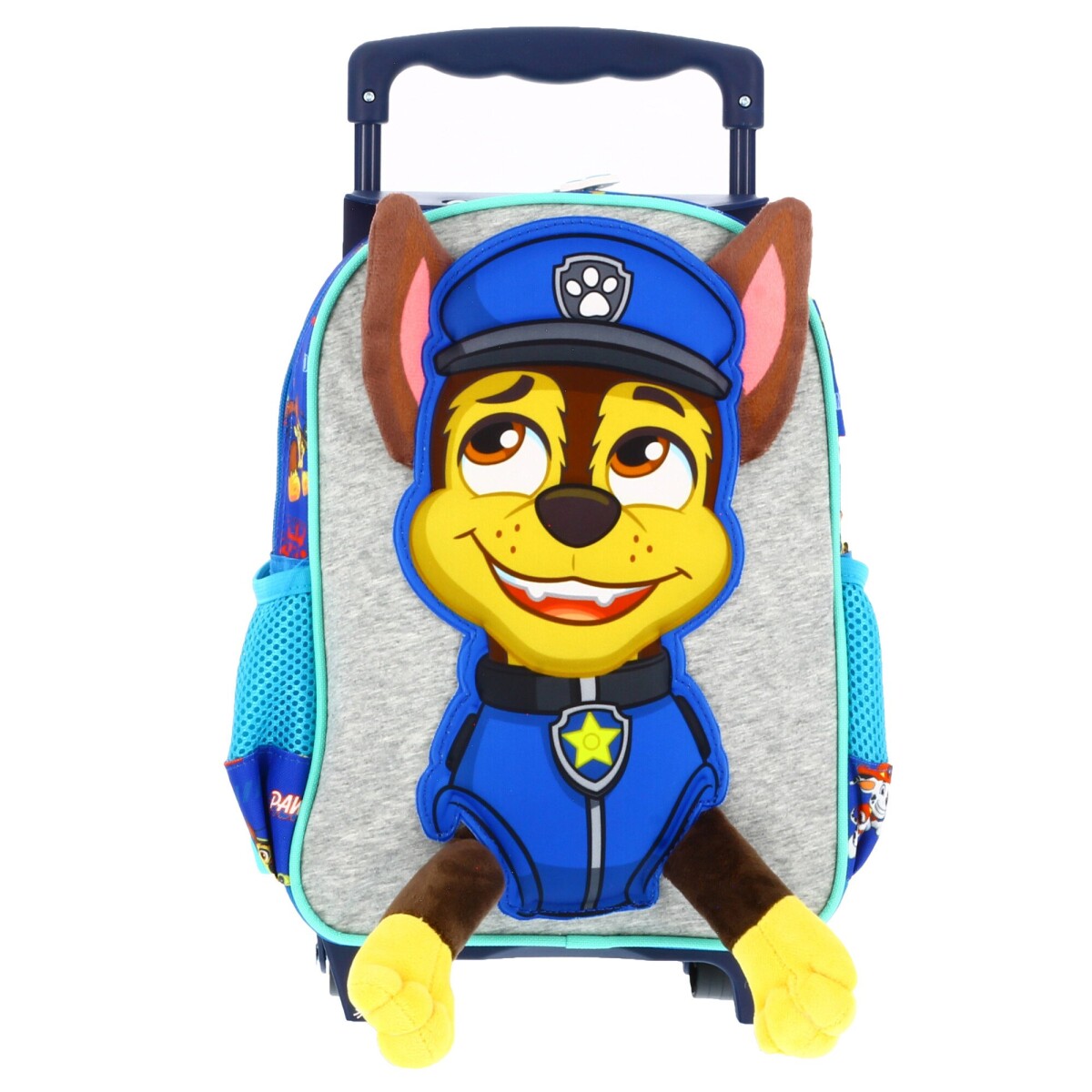 Mochila Carro Paw Patrol 3D - Azul - Gris 