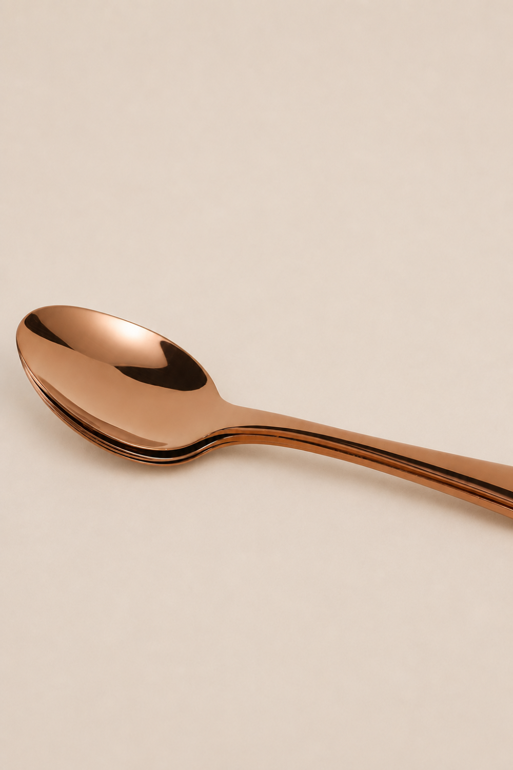 Cuchara Rose Gold, Set 4pcs Color Unico