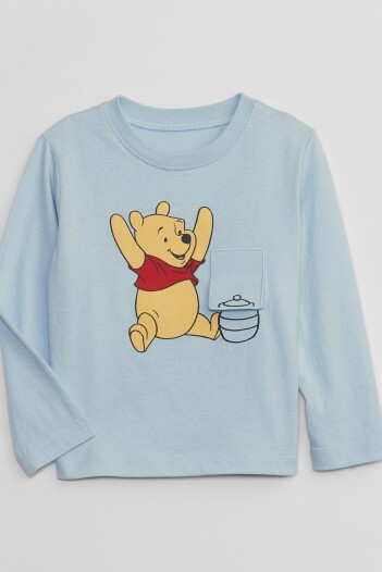 Remera Gráfico Winnie The Pooh Toddler Niño Light Blue Shadow