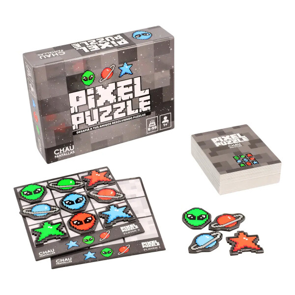 JUEGO DE MESA PIXEL PUZZLE - CHAU PANTALLAS JUEGO DE MESA PIXEL PUZZLE - CHAU PANTALLAS