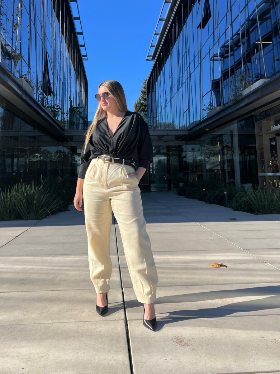 Pantalón Paige - Amarillo 