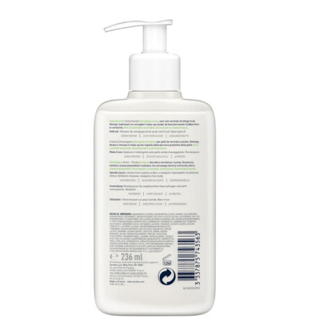 CERAVE LIMPIADORA CREMA ESPUMA 236 ml CERAVE LIMPIADORA CREMA ESPUMA 236 ml