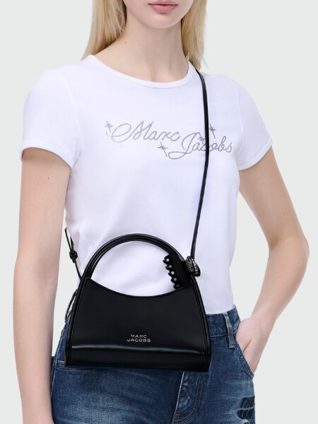 MARC JACOBS - The Glam Claw Clip Crossbody Bag Negro