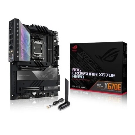 Mother Asus Rog Crosshair X670E Hero Wifi 6E AM5 001